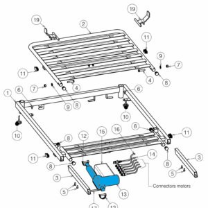 Vermeiren Luna Bed Backrest Motor/Actuator