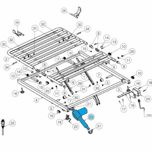 Vermeiren Luna Knee Break Motor/Actuator