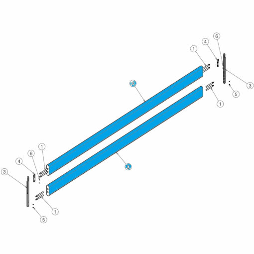 Vermeiren Luna Bed Platform Extension Kit 20cm - Image 2